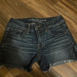 American eagle jean shorts